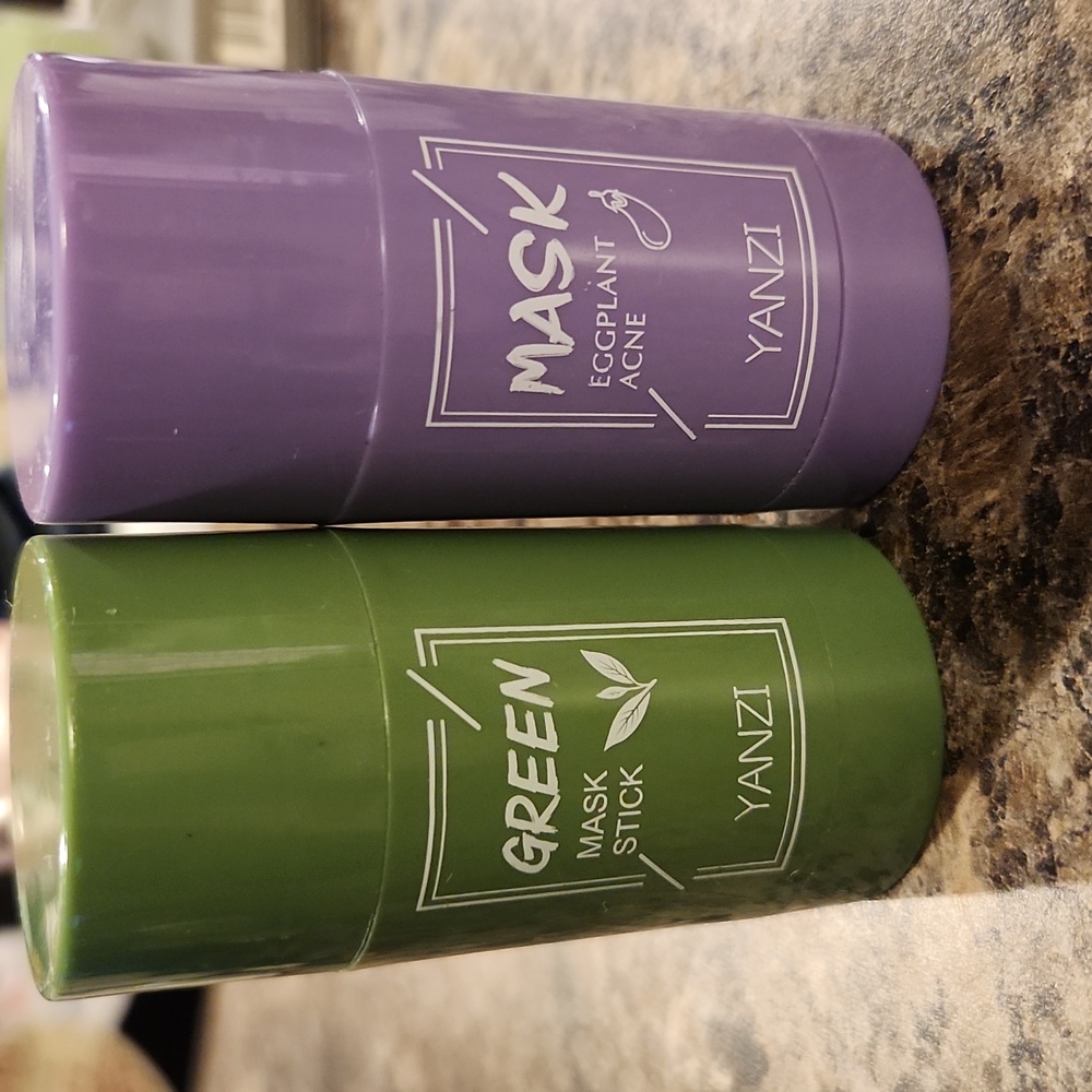 Green & Purple Acne Mask Sticks